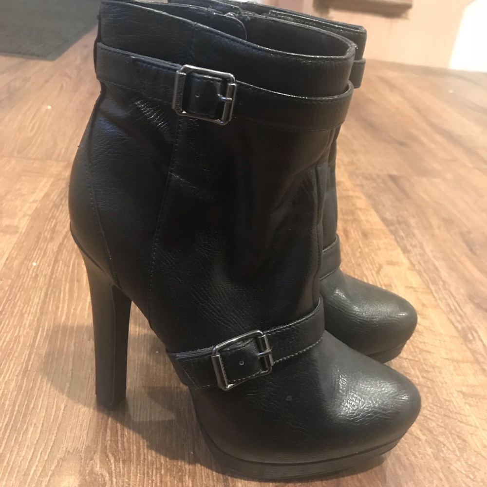 Black booties